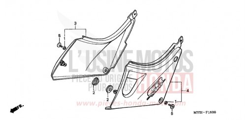 SEITENABDECKUNG CB5002 de 2002