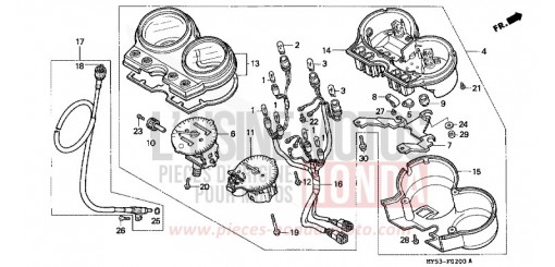 MESSGERAET CB500R de 1994