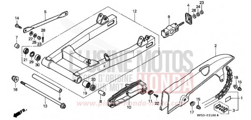 SCHWINGE CB500R de 1994