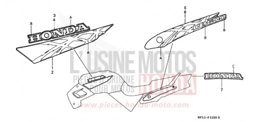 STREIFEN CB500R de 1994