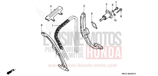 NOCKENWELLENKETTE/SPANNVORRICHTUNG CB500R de 1994