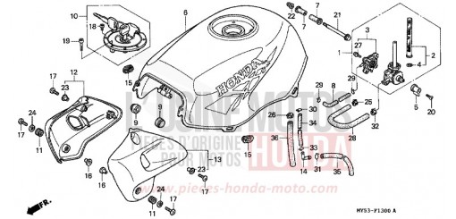 KRAFTSTOFFTANK CB500R de 1994