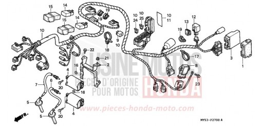 KABELBAUM CB500R de 1994