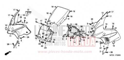 WINDLAUF CB500S2 de 2002