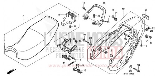 SITZ CB500SY de 2000