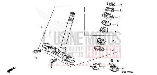 LENKSCHAFT CB500T de 1996