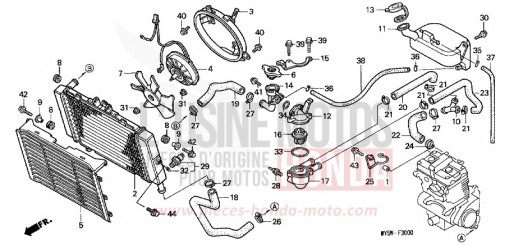 KUEHLER CB500X de 1999