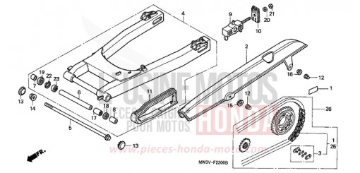 SCHWINGE CB750F21 de 2001