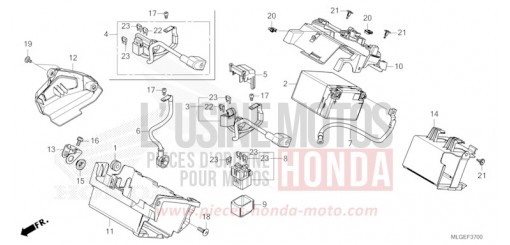 BATTERIE CRF1100D2P de 2023