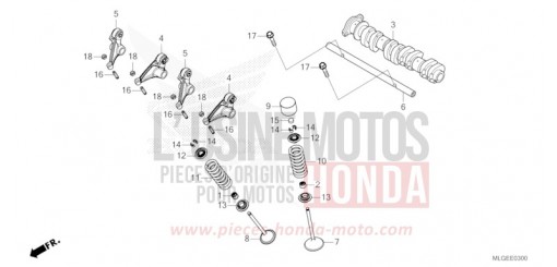 NOCKENWELLE/VENTIL CRF1100DP de 2023