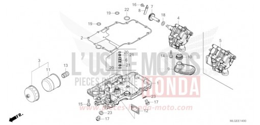 OELWANNE/OELPUMPE CRF1100DP de 2023
