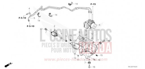 ABS-MODULATOR CRF1100DP de 2023