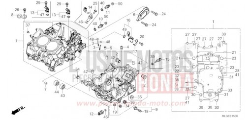 KURBELGEHAEUSE CRF1100DP de 2023
