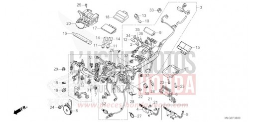 KABELBAUM CRF1100DP de 2023