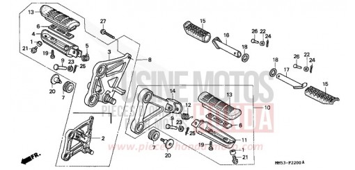 STUFE CBR1000FH de 1987