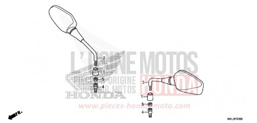 MIROIR NC750XDL de 2020