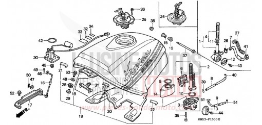 KRAFTSTOFFTANK CBR1000FH de 1987