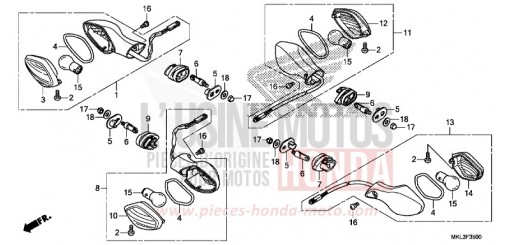 CLIGNOTANT NC750XDL de 2020