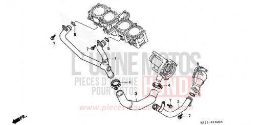 WASSERROHR CBR1000FL de 1990