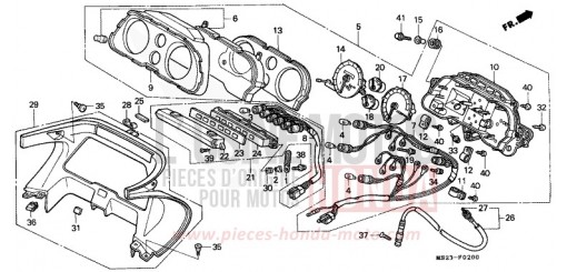 MESSGERAET CBR1000FL de 1990