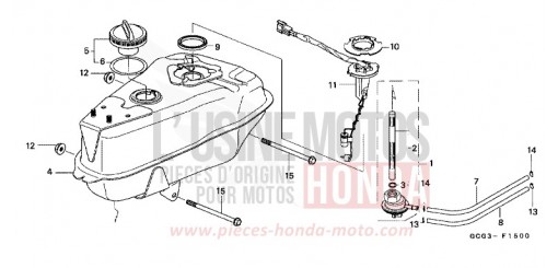 KRAFTSTOFFTANK SGX50W de 1998