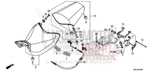 SIEGE NC750XDL de 2020