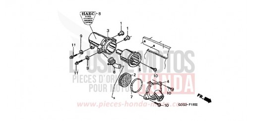LUFTFILTER SGX50X de 1999