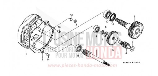 GETRIEBE SGX50X de 1999