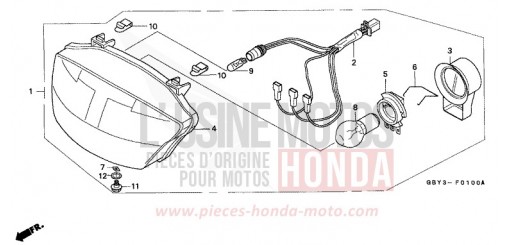 SCHEINWERFER SH50T de 1996