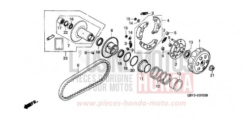 ABTRIEBSFLAECHE SH50T de 1996