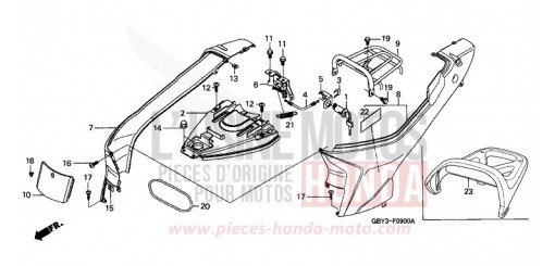 GEHAEUSEABDECKUNG SH50T de 1996