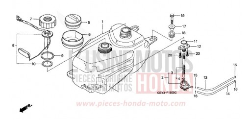 KRAFTSTOFFTANK SH50W de 1998