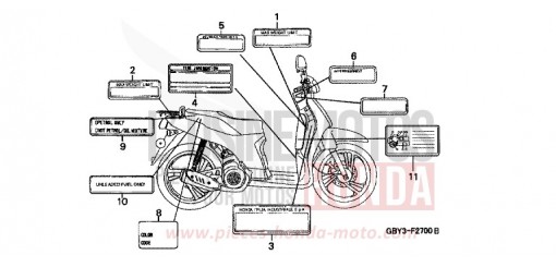 WARNETIKETT SH50X de 1999