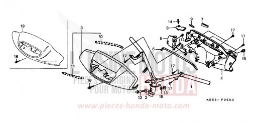 ROHRGRIFF/GRIFFABDECKUNG SJ100W de 1998