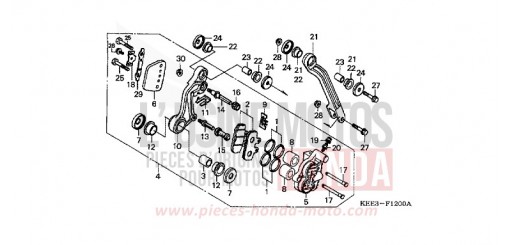 VORDERRAD-BREMSSATTEL SJ100W de 1998