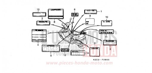 WARNETIKETT SJ100X de 1999