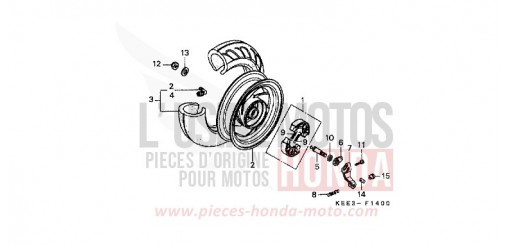 HINTERRAD SJ100X de 1999
