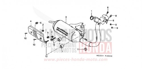 ABGAS-SCHALLDAEMPFER SJ100X de 1999
