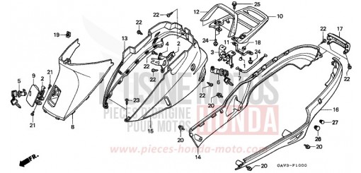GEHAEUSEABDECKUNG SJ50S de 1995