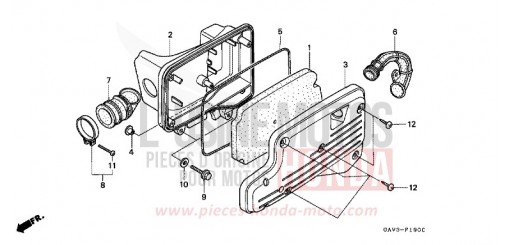 LUFTFILTER SJ50S de 1995