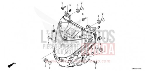 PROJECTEUR NC750XDM de 2021