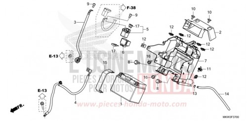 BATTERIE NC750XDM de 2021