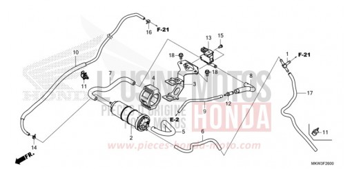 CUVETTE NC750XDM de 2021