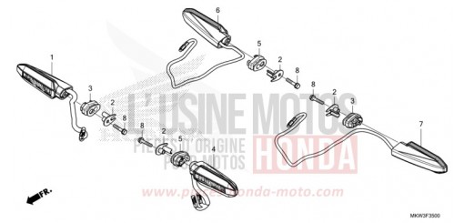 CLIGNOTANT NC750XDM de 2021