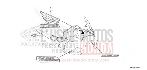 MARQUE/RAYURE NC750XDM de 2021