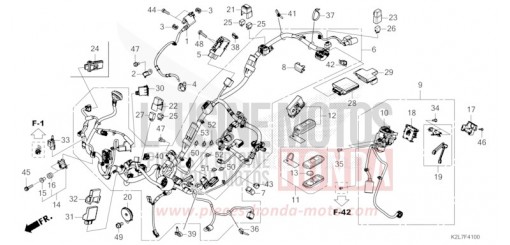 KABELBAUM/FERNBEDIENUNGSSCHLUESSEL ADV350AP de 2023