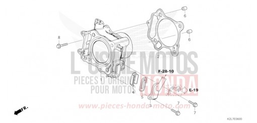 ZYLINDER/PLAETTCHENVENTIL ADV350AP de 2023