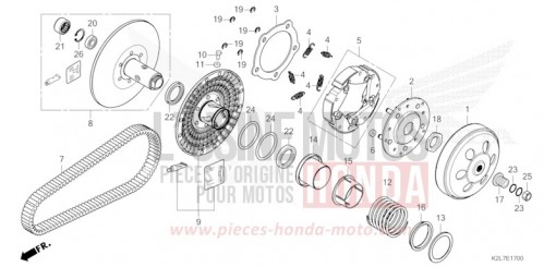 ABTRIEBSFLAECHE ADV350AP de 2023