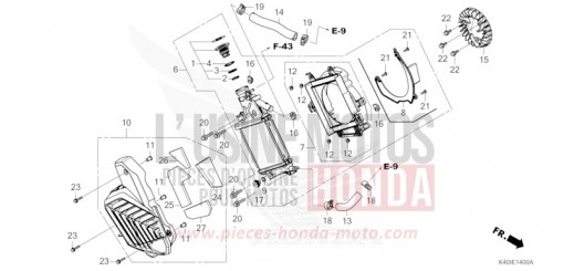 RADIATEUR NSS125ADP de 2023