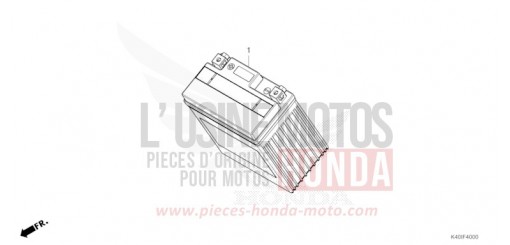 BATTERIE NSS125ADP de 2023